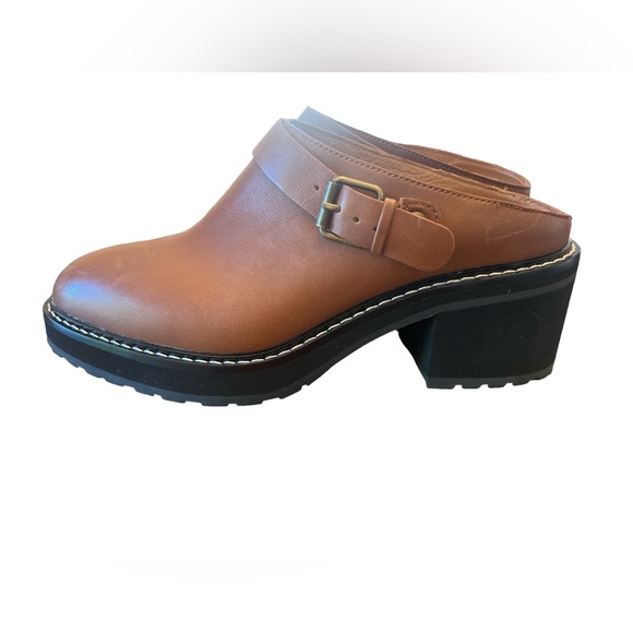 Madewell Willa convertible strap leather Mules- saddle leather - Picture 5 of 8